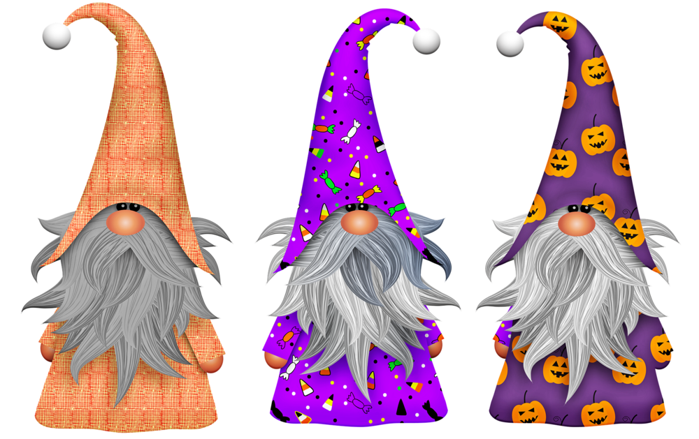 Fall dressed gnomes
