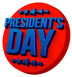 President's Day in circle