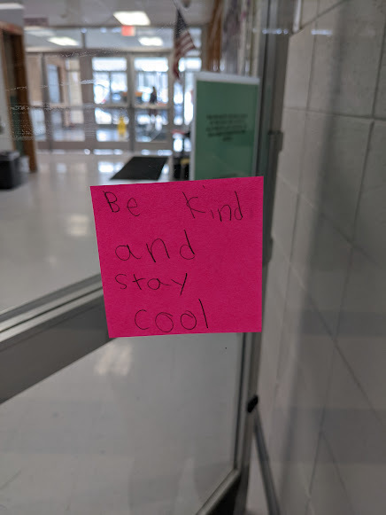 Be kind and stay cool