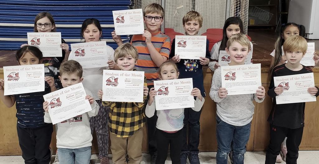 Students of the Month Award